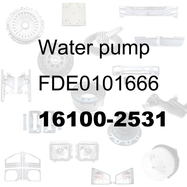 Water pump 16100-2531