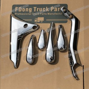 Chrome Mirror Arm Cover 6pcs for NEW HINO 500