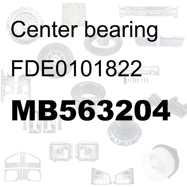 Center bearing mb563204