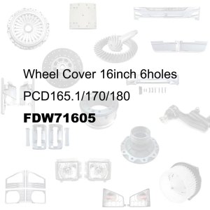 Wheel Cover 16inch 6 holes PCD165.1/170/180