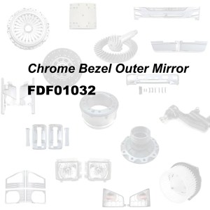 Chrome Bezel Outer Mirror for FUSO CANTER 2010